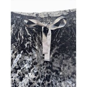 Project Runway Crushed‎ Velvet Joggers Pants Drawstring 2X